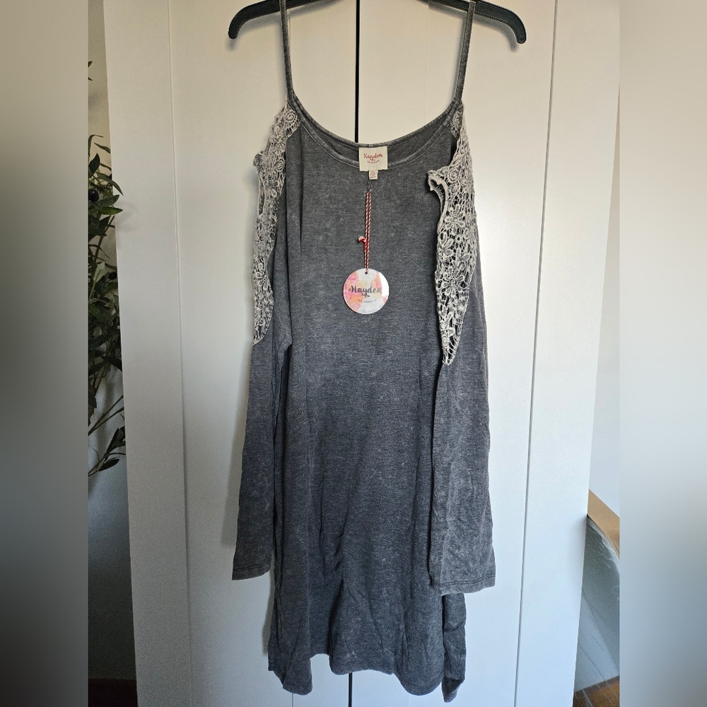 Gray Hayden Top - 2XL